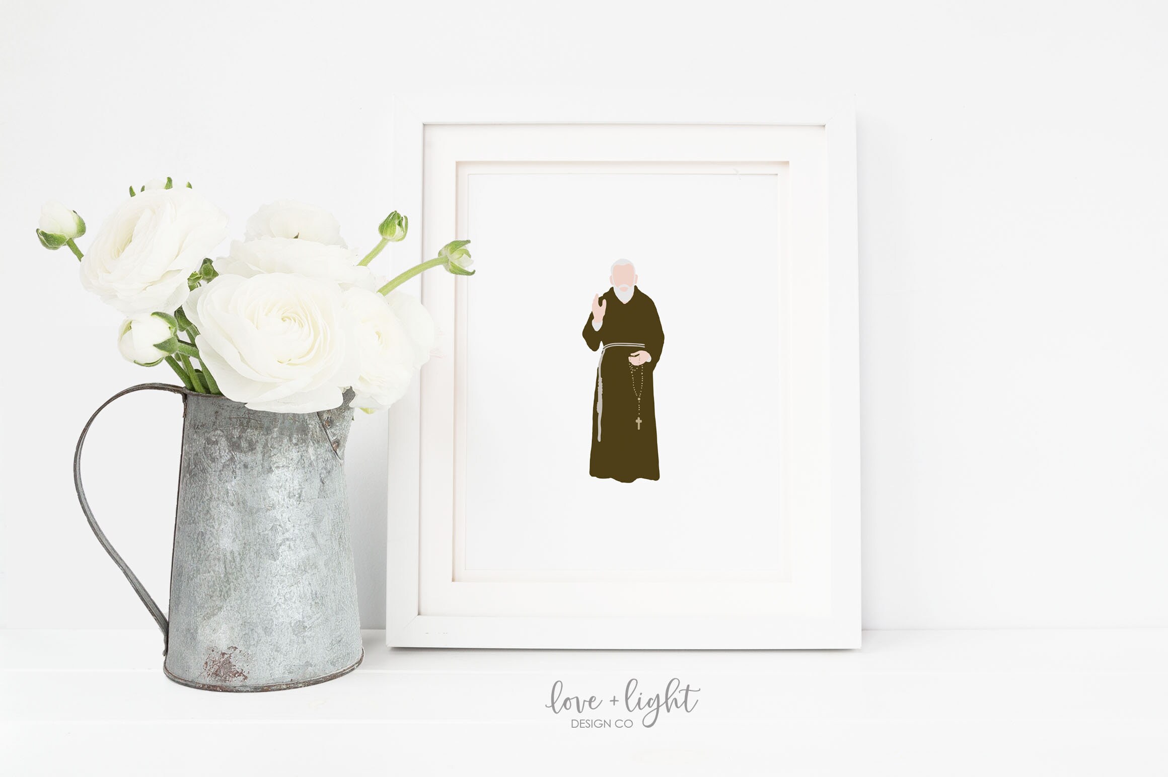 Saint Padre Pio Printable Padre Pio Printable Catholic Wall - Etsy