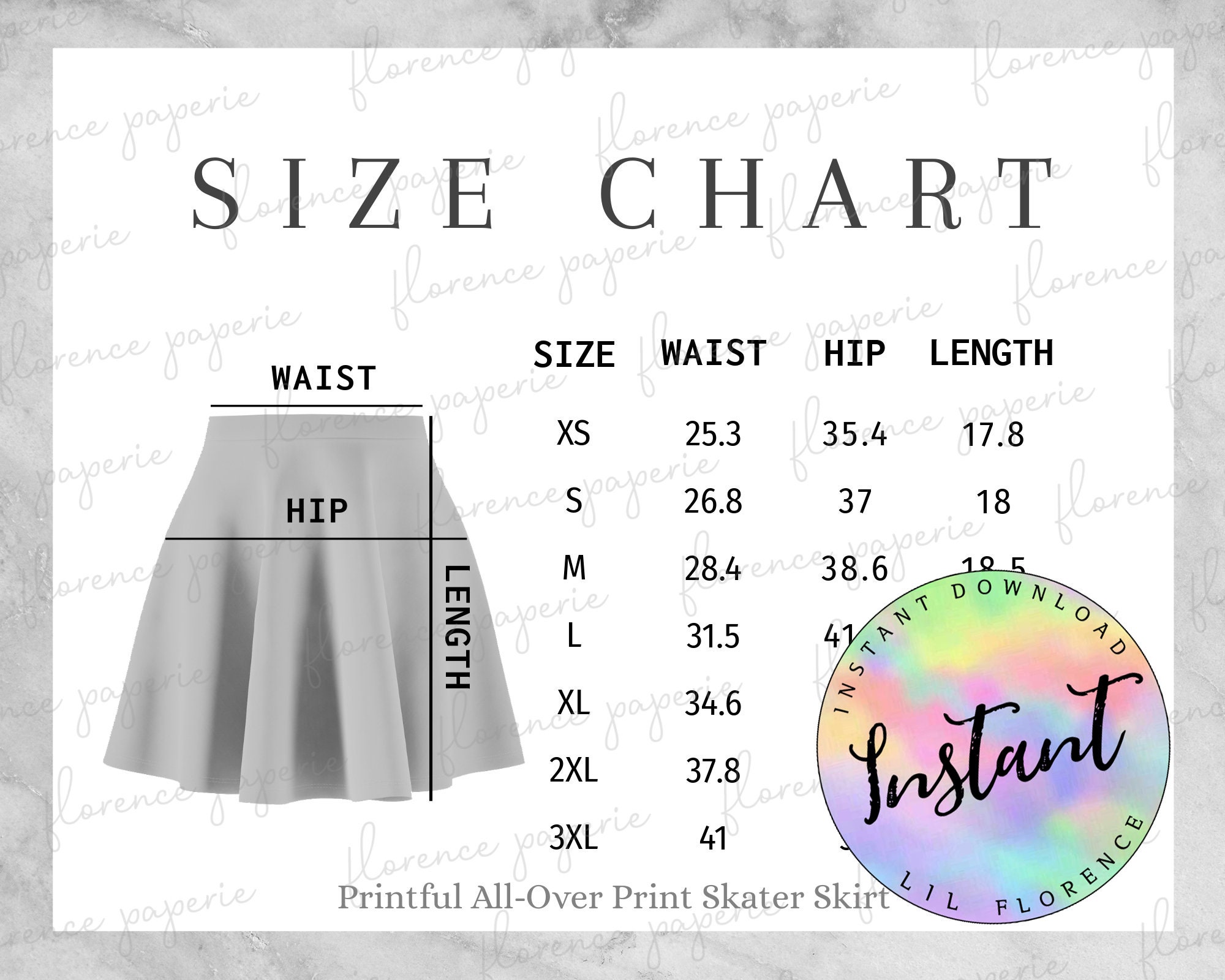 Debenhams Size Chart