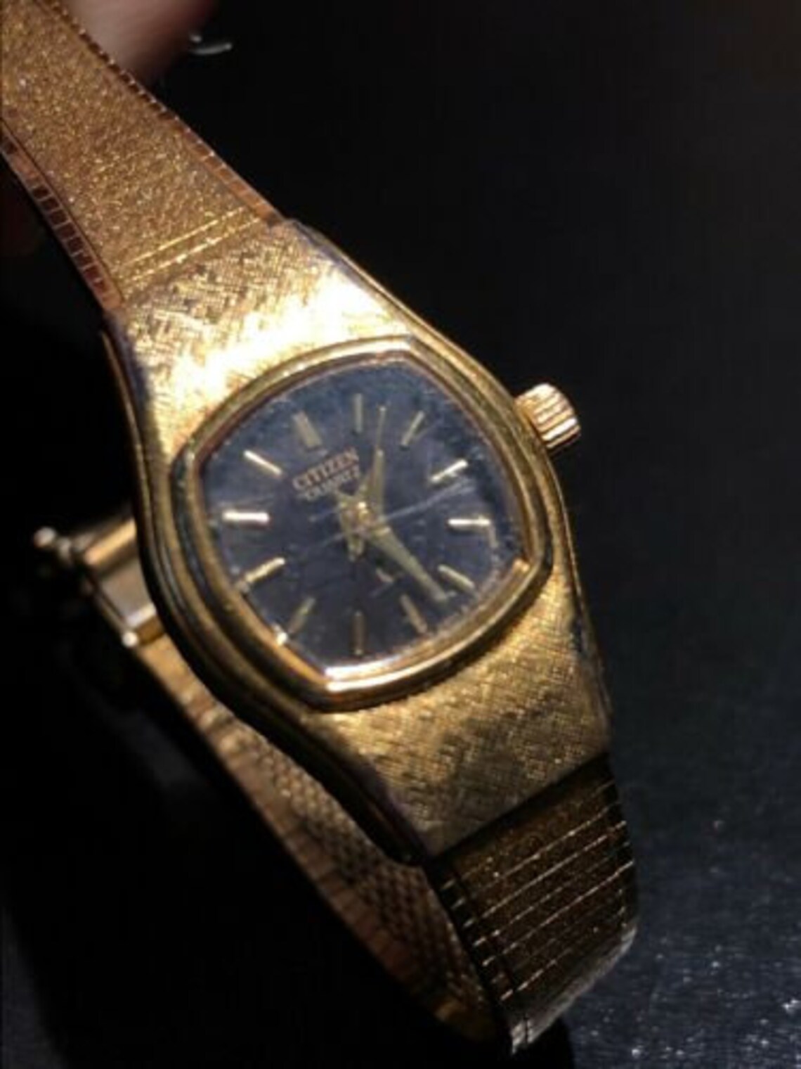Vintage Citizen Gold Plated Quartz Ladies Watch 5930S25360 Etsy