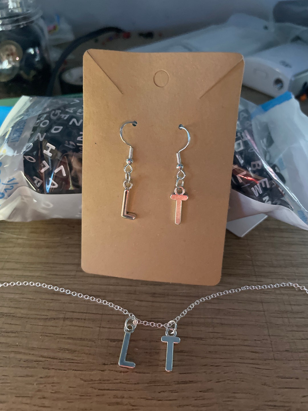 Louis Tomlinson Necklace and Earrings Etsy