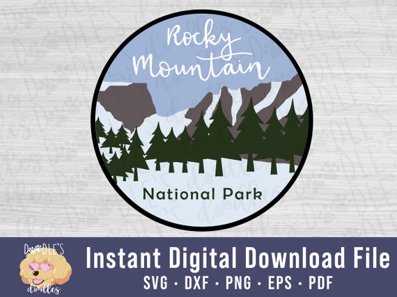 Free Free 105 Rocky Mountain National Park Svg SVG PNG EPS DXF File