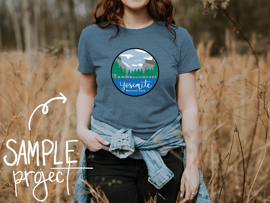 Yosemite National Park SVG Cut File Images for Cricut and - Etsy