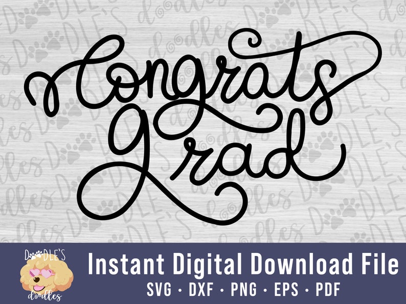 Download Graduation Congrats Grad SVG Cut File Images for Cricut ...