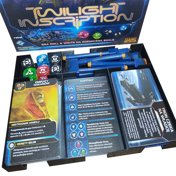 Twilight Inscription Insert / Box organizer