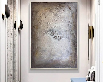 large canvas wall art, original abstract oil painting, contemporary painting abstract, oversized wall art, rich textured painting A174