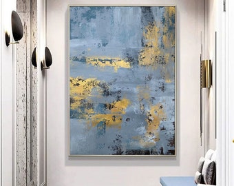 large canvas wall art, original abstract oil painting, extra large wall art modern, abstract canvas art, large artwork on canvas A005