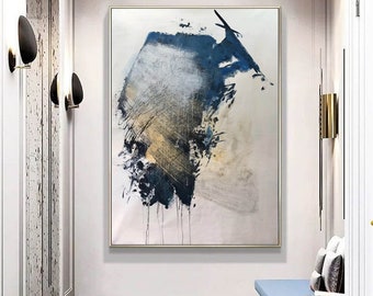 große Leinwand Kunst, abstrakte Malerei, große abstrakte Malerei, große Leinwand Kunst, großes Ölgemälde, moderne Kunst Leinwand A196