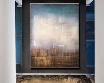 textured painting acrylic, large abstract canvas art, original abstract oil painting on canvas, extra large wall art abstract painting A337