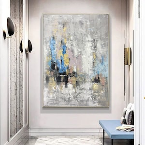 abstract acrylic painting, large canvas wall art, original abstract oil painting, oversized wall art abstract, extra large canvas art A264