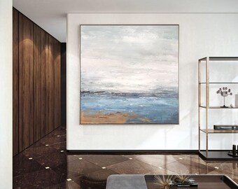 large canvas wall art, oversized canvas painting, modern abstract painting, abstract oil painting on canvas original, huge wall art A239