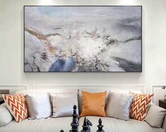 large canvas painting original,modern abstract painting on canvas,oversized wall art,large canvas art,large abstract acrylic painting A126