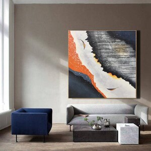living room painting, modern abstract art canvas, large oil painting abstract, oversized abstract canvas art, contemporary painting A348