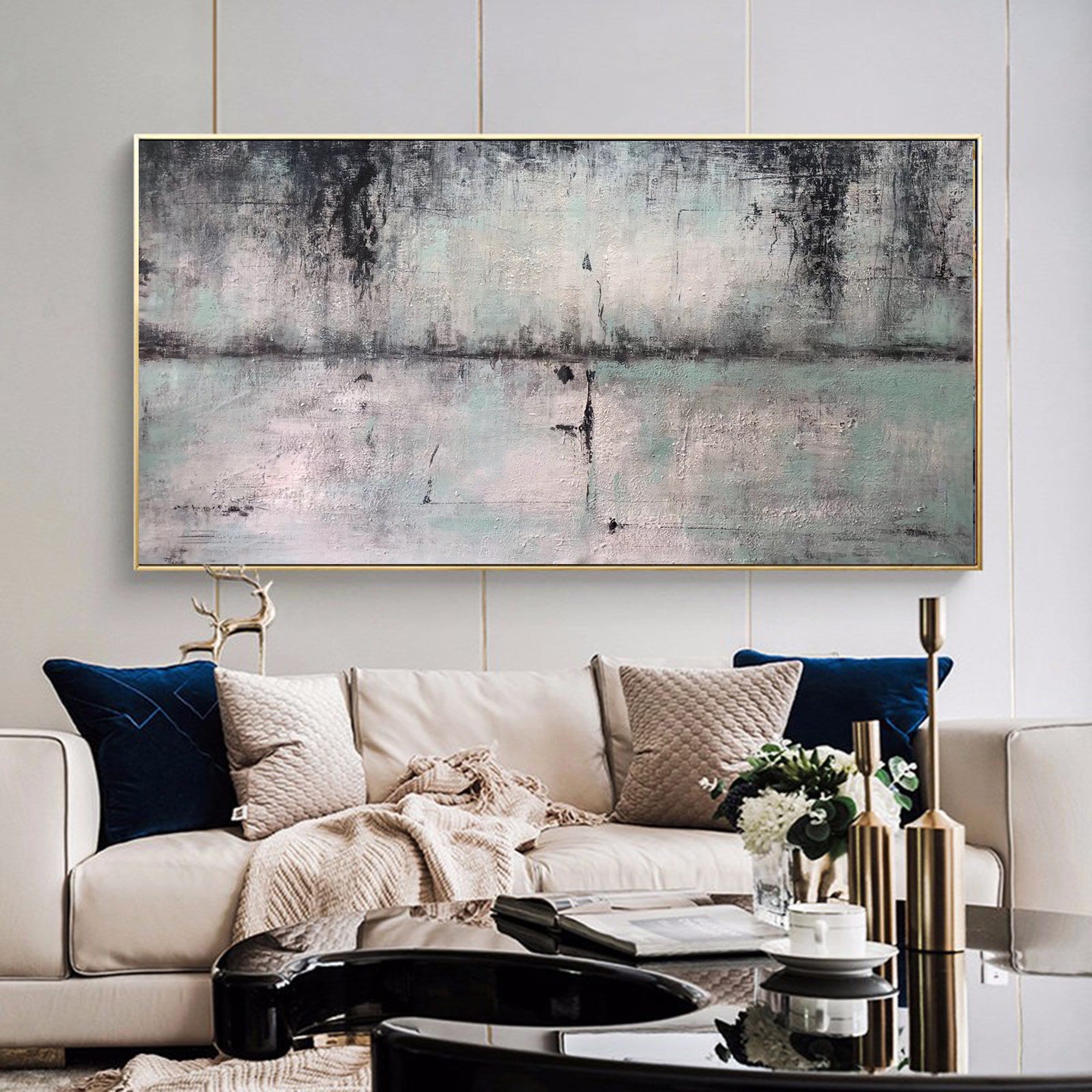 large abstract canvas art, original oil painting on canvas, extra large abstract art, modern abstract painting, modern abstract wall artA132