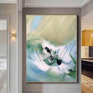 modern abstract paintings large wall art, original canvas art, extra large abstract art, large abstract wall art, canvas wall art A172