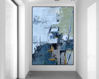 large abstract wall art,large canvas wall art,oversized abstract painting canvas,modern wall art painting,abstract acrylic painting A050