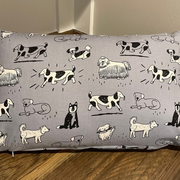 Dog Throw Pillows Etsy