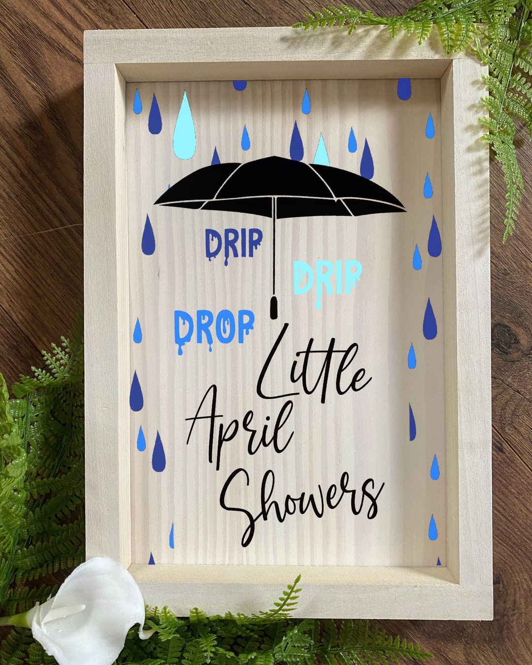 April Showers Lyrics Spring Disney Castle Farmhouse Rustic Etsy UK April showers lyrics spring disney castle farmhouse rustic etsy uk