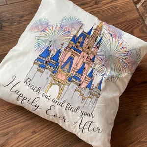 Disney World Happily Ever After Lyrics Spun Polyester Square Etsy Disney World Happily Ever After Lyrics Spun Polyester Square Etsy