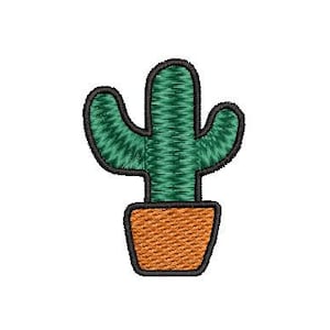 Cactus Embroidery Design Embroidery File Digital Design Instant Download