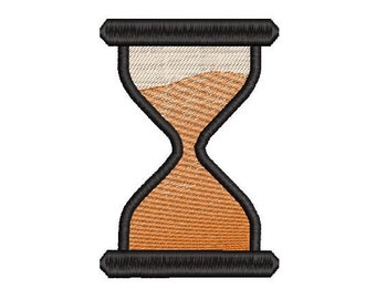 Hour Glass Logo Icon Embroidery Design Embroidery File Digital Design Instant Download