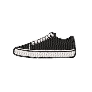Sneaker Shoes Sports Streetwear Embroidery Design Embroidery File Digital Design Instant Download