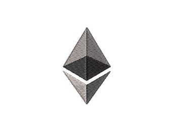 Logo Ethereum Bitcon NFT Blockchain Projekt haftu Plik haftu Projekt cyfrowy Natychmiastowe pobieranie