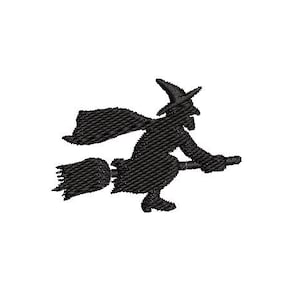 Halloween Witch Embroidery Design Embroidery File Digital Design Instant Download