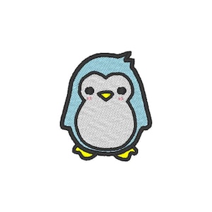 Penguin Embroidery Design Embroidery File Digital Design Instant Download