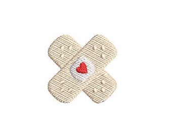 Plaster with love Embroidery Design Embroidery File Digital Design Instant Download