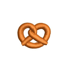 Pretzel Embroidery Design Embroidery File Digital Design Instant Download