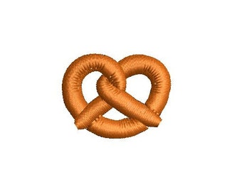 Pretzel Embroidery Design Embroidery File Digital Design Instant Download