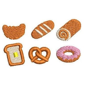 Bakery Set embroidery Design Embroidery File Digital Design Instant Download