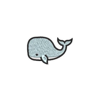 Cute Whale Embroidery Design Embroidery File Digital Design Instant Download
