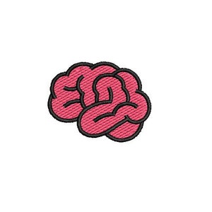 Brain Embroidery Design Embroidery File Digital Design Instant Download
