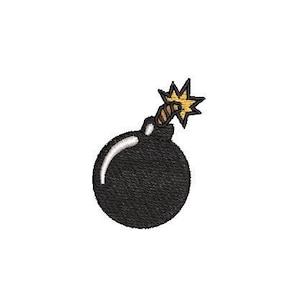 Bomb Embroidery Design Embroidery File Digital Design Instant Download