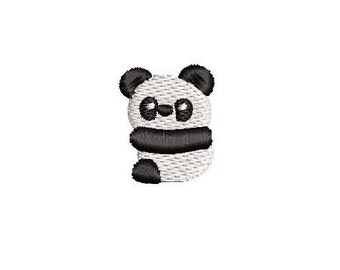 Panda Embroidery Design Embroidery File Digital Design Instant Download