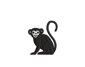 Affe Stickdatei Stickdatei Sofort Download