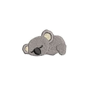 Lying Koala Embroidery Design Embroidery File Digital Design Instant Download