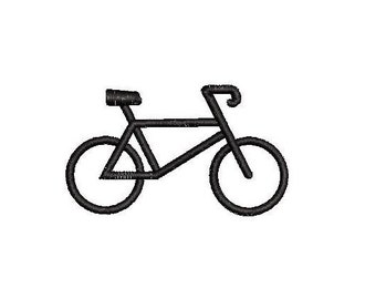 Fiets borduurontwerp borduurbestand digitaal ontwerp direct downloaden