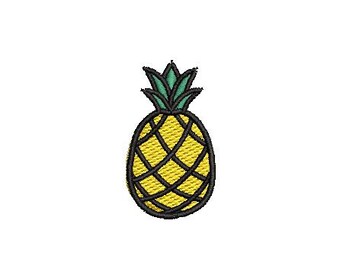Pineapple Embroidery Design Embroidery File Digital Design Instant Download