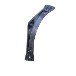 Hand-Forged Iron Bracket with a Three Fullered Flare