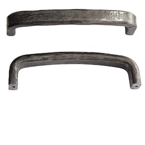 Hand-Forged Iron Cabinet Handle.