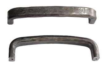 Hand-Forged Iron Cabinet Handle.