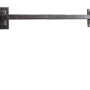 Hand-Forged Iron Towel Bar 18" or 24"