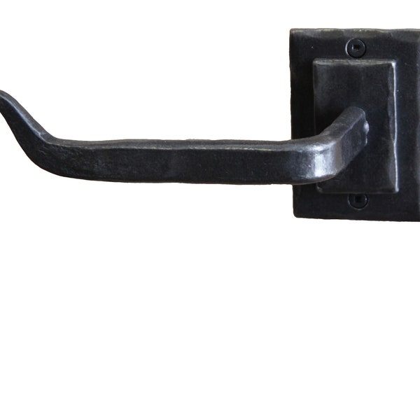Hand-Forged Iron 7" Toilet Paper Holder