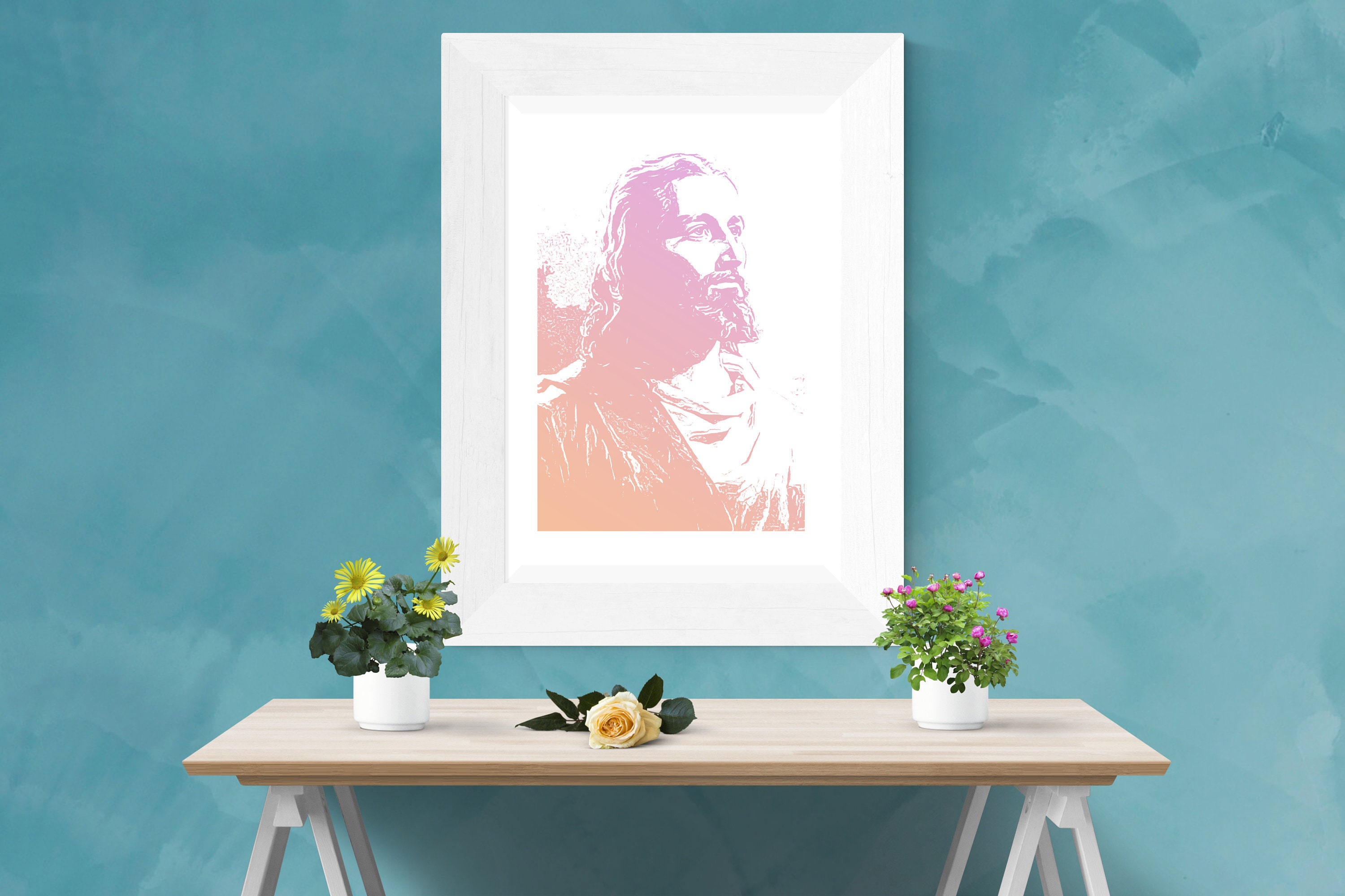 Our Saviour Jesus Christ Instant Printable Poster - Etsy Sweden