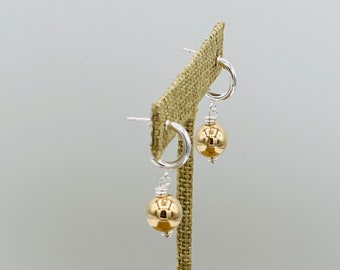 Gold & Silver Earrings