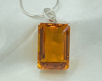 Madeira Citrine Pendant
