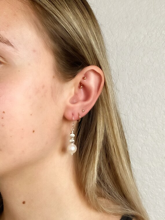 【STONEHENgE】Silver Material Pearl Earrings SC1758〜ピアス STONEHENgE】Silver Material Pearl Earrings SC1758〜ピアス