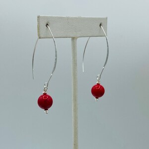Long Bamboo Coral Dangles